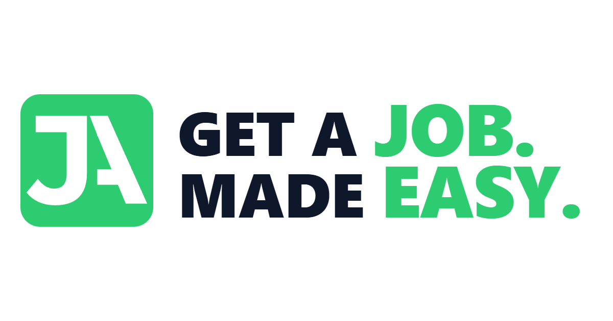 TheJobApplier logo and slogan